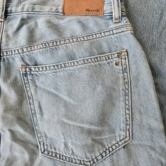 Madewell The Petite Dean Easy Straight Jean Size 29P NWT - Picture 13 of 14
